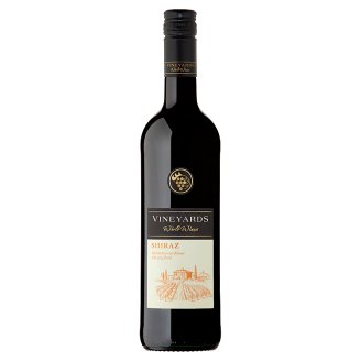 Vineyards World Wines Shiraz červené víno suché 750ml