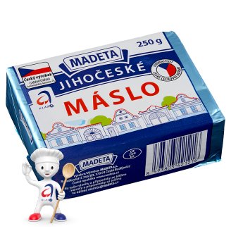 Madeta Jihočeské máslo 250g