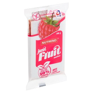 Nutrend Just Fruit Ovocná tyčinka malina 30g