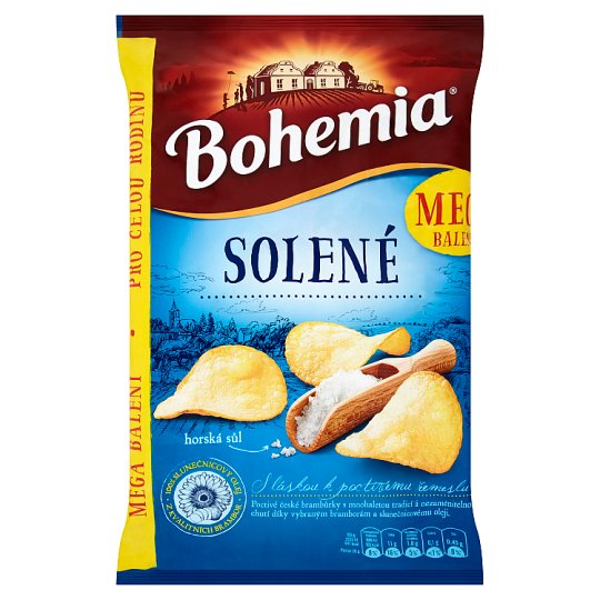 Bohemia Chips solené 230g