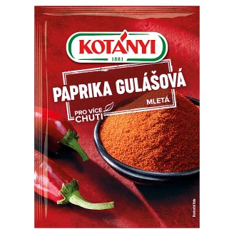 Kotányi Paprika gulášová mletá 25g