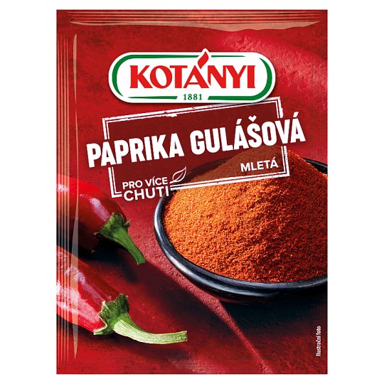 Kotányi Paprika gulášová mletá 25g