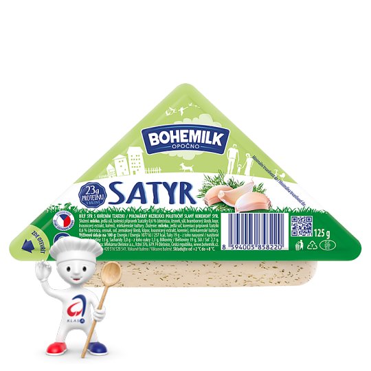 Moravia Satyr bílý sýr s kořením tzatziki 125g