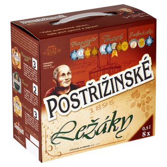 Postřižinské Ležáky 8 x 0,5l