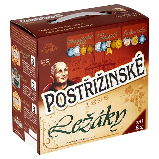 Postřižinské Ležáky 8 x 0,5l