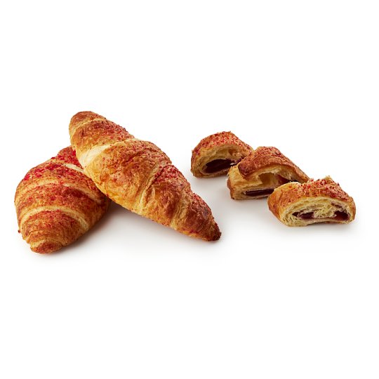 Croissant s jahodovou náplní 85g