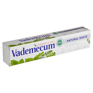 Vademecum zubní pasta Natural White 75ml