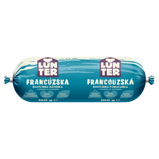 Lunter Francouzská rostlinná pomazánka 100g