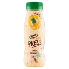Rio Cold Press 100% ananasová šťáva lisovaná za studena 180ml
