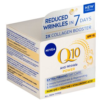 Nivea Q10 Plus Denní krém proti vráskám OF 15 50ml