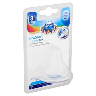 Canpol Babies Easy Start Dudlík silikonový široký, rychlý 12m+