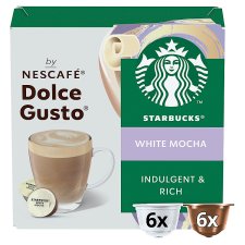 STARBUCKS White Mocha by NESCAFÉ Dolce Gusto - 12 kapslí (6 šálků)