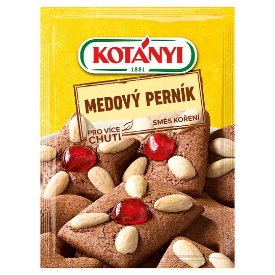 Kotanyi Dessert Medový perník 27g