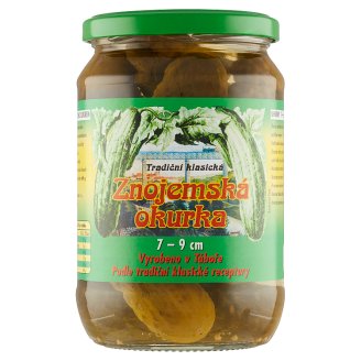 Znojemská okurka 660g