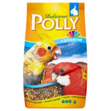 Polly Delicious kompletní krmivo pro střední papoušky 800g