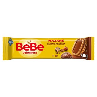 Opavia BeBe Dobré ráno mazané s kakaem a oříšky 50g