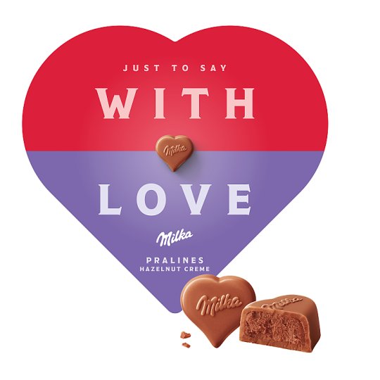Milka I Love Milka Hazelnut 165g