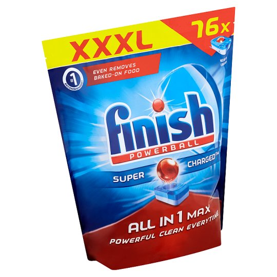 Finish Powerball All in 1 Max tablety do myčky 76 ks 1238,8g