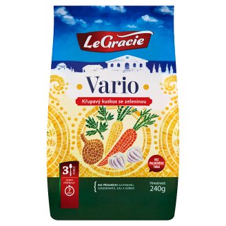 LeGracie Vario křupavý kuskus se zeleninou 240g