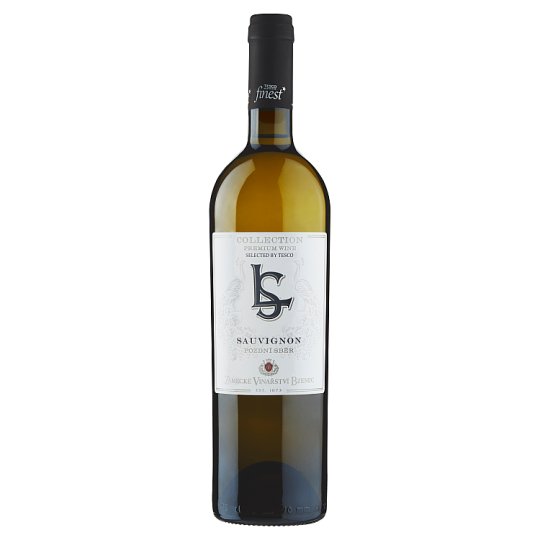Tesco Finest Sauvignon pozdní sběr suché bílé víno 0,75l