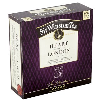 Sir Winston Tea Heart of London, 100 sáčků, 200g