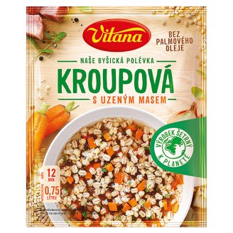 Vitana Kroupová s uzeným masem polévka 57g