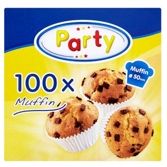 Select Party Muffin Cukrářské košíčky na pečení 50 x 27 mm 100 ks
