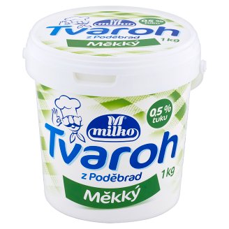 Milko Tvaroh z Poděbrad měkký 1kg