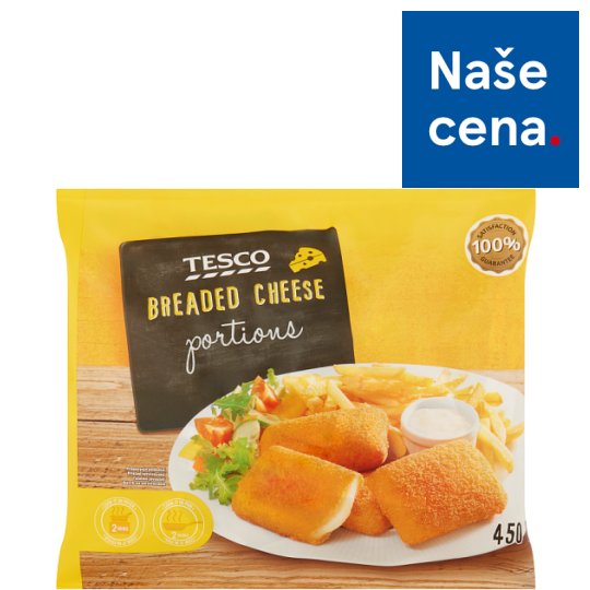 Tesco Obalovaný sýr 450g