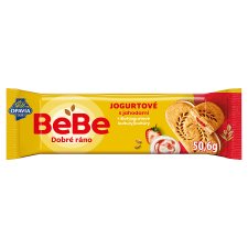 Opavia BeBe Good Morning Yogurt Biscuits with Strawberries 50.6g