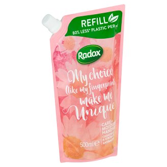 Radox Care + Moisturise tekuté mýdlo náhradní náplň 500ml
