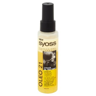 Syoss Oleo 21 2-fázová olejová péče pro namáhané a hrubé vlasy 100ml