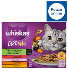 Whiskas Tasty Mix Chef's Choice in Juice 12 x 85g (1.02kg)