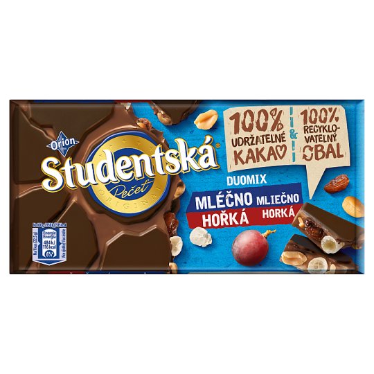 Шоколадка Studentska