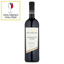 Víno Mikulov Sommelier Club Frankovka víno s přívlastkem pozdní sběr suché červené 0,75l