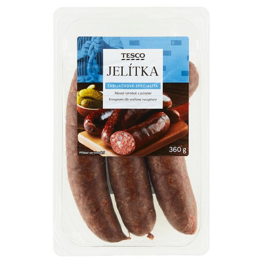 Tesco Blood Sausage 360g Tesco Groceries