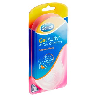 Scholl GelActiv Vložky do bot - Extrémně vysoké podpatky