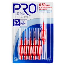 Pro Formula Interdental Brushes 0.50 mm 6 pcs