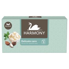 Harmony Delicate Care Kosmetické utěrky 3 vrstvy 80 ks