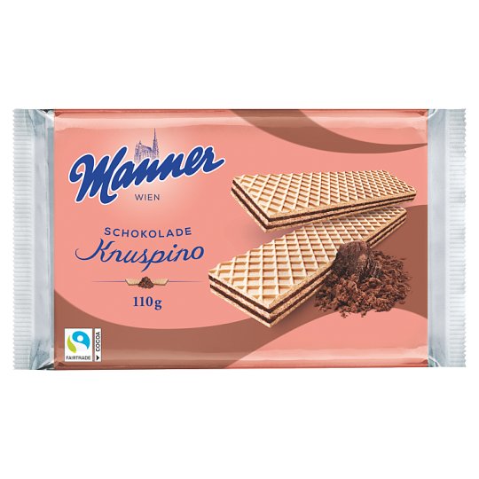 Manner Křupavé oplatky s čokoládovou náplní 110g