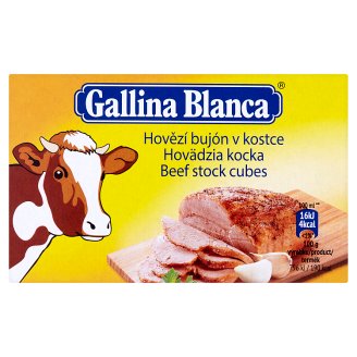 Gallina Blanca Hovězí bujón v kostce 80g