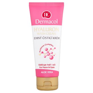 Dermacol Hyaluron Aloe vera jemný čisticí krém 100ml