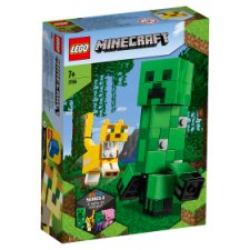Lego Minecraft Bigfig Creeper And Ocelot 21156 Tesco Groceries
