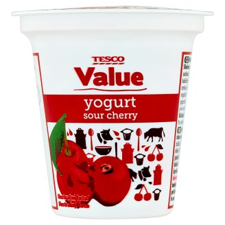 Tesco Value Jogurt višňový 125g