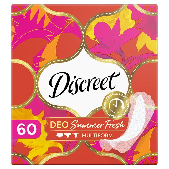 Discreet Multiform Summer Fresh Prodyšné Intimky 60 Ks