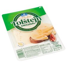 Milko Tolštejn originál polotvrdý sýr s oky 100g