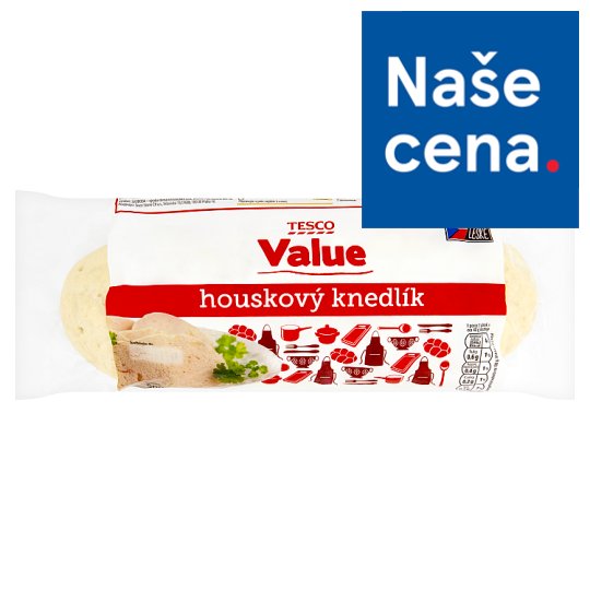 Tesco Value Houskový knedlík 500g