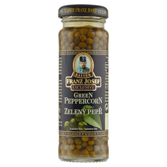 Kaiser Franz Josef Exclusive Zelený pepř ve slaném nálevu 110g
