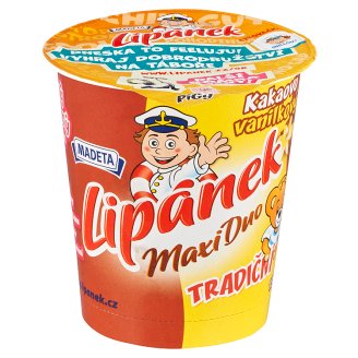 Madeta Lipánek Maxi Duo kakaovo vanilkový 130g