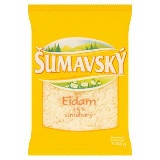 Šumavský Eidam 45% strouhaný 100g